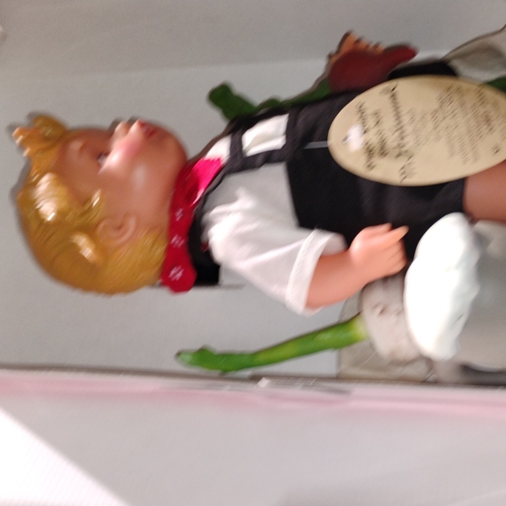 🇩🇪  Engel Puppe Hummel Doll VINTAGE GERMAN Collectible Radi Bub 11" - Picture 7 of 16